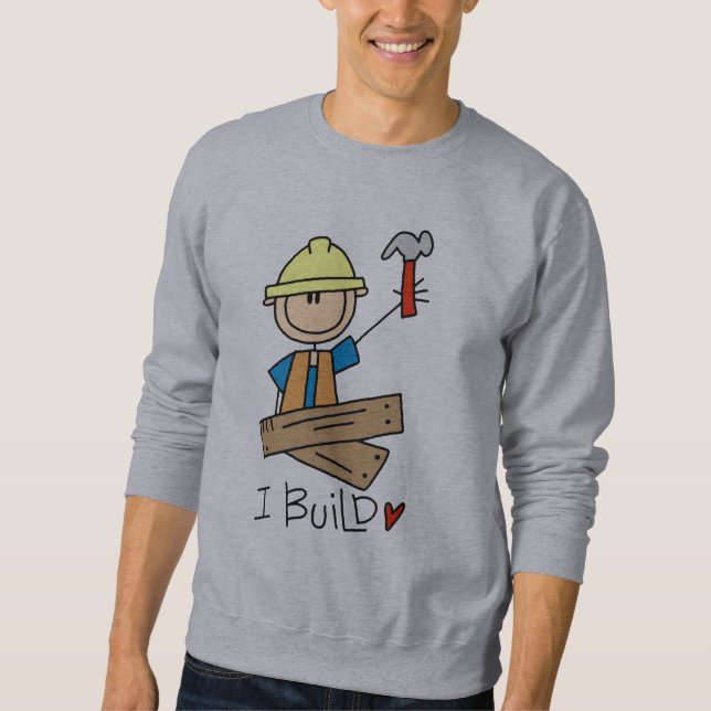 Construction Je construis des T-shirts et des cade (Devant)