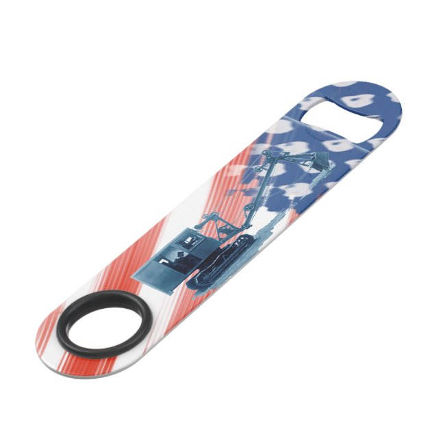 Construction précoce de grue et de grue à drapeau  (Devant angulaire)