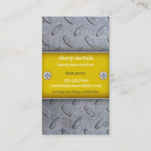 Constructions Handyman Carte de visite