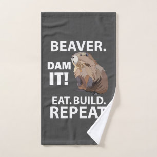 Construire à manger Répéter Funny Beaver Animal