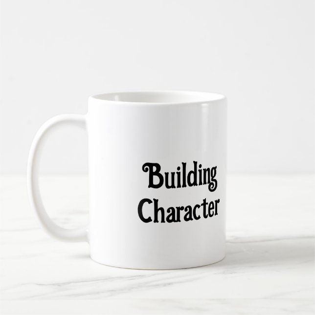 Construire la Mug de caractères (Gauche)