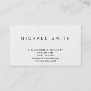 Consultant professionnel Carte de visite