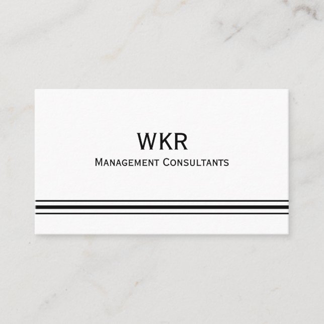 Consultants Carte de visite (Devant)