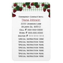 Contact d'urgence : Babysitter Premium Magnet