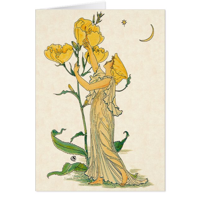 Conte de fées vintage, Primevère, Walter Crane (Devant)
