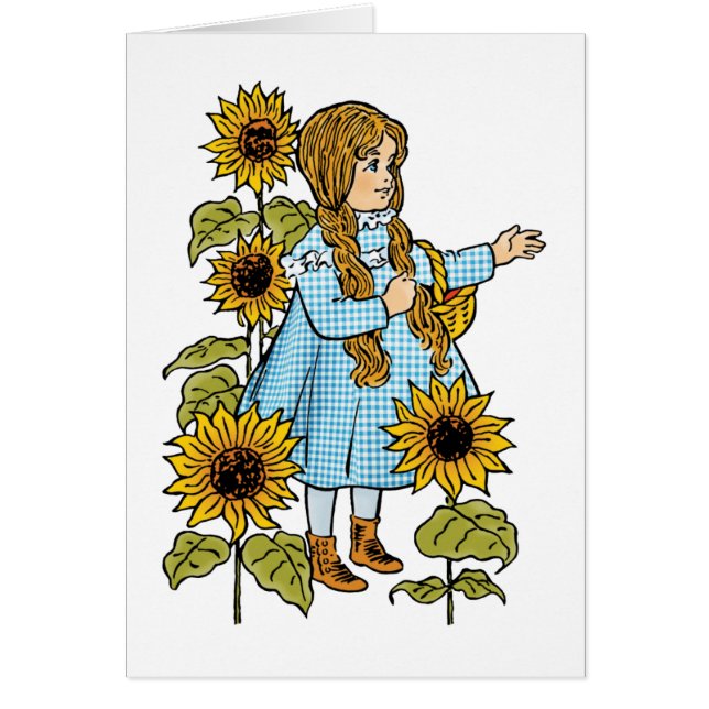 Conte de fées vintage Wizard of Oz Dorothy Tournes (Devant)