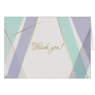 Contemporain Moderne Géométrique Stripes Mint Viol