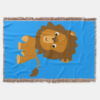 Contenu de dessin mignon Lion lancer couverture