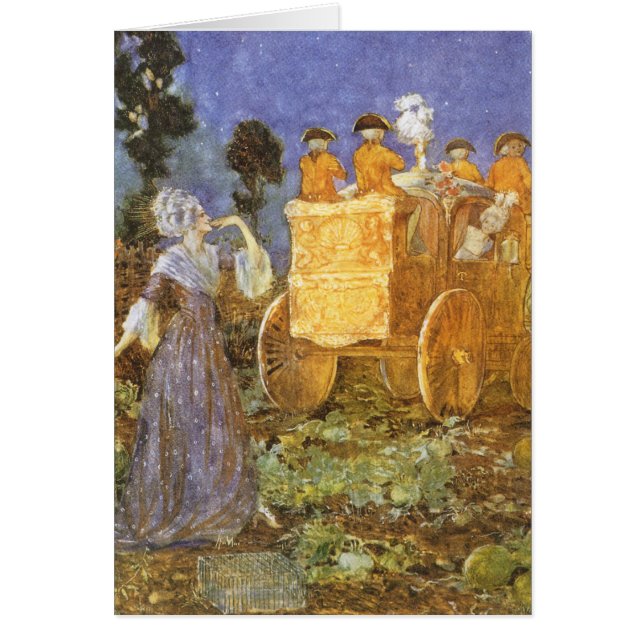 Contes de fées vintages Cendrillon et Fée Gomère (Devant)