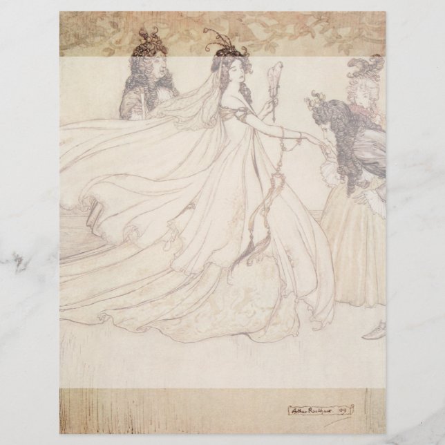 Contes de fées vintages, Cendrillon par Arthur Rac (Devant)