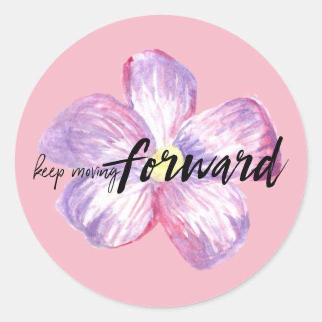 Continuer à avancer Stickers (Devant)