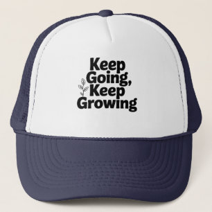 Continuer à grandir Casquette - Esprit Motivationn