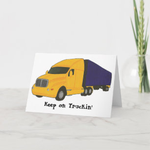 Continuer sur Truckin', camion sur les cartes de v