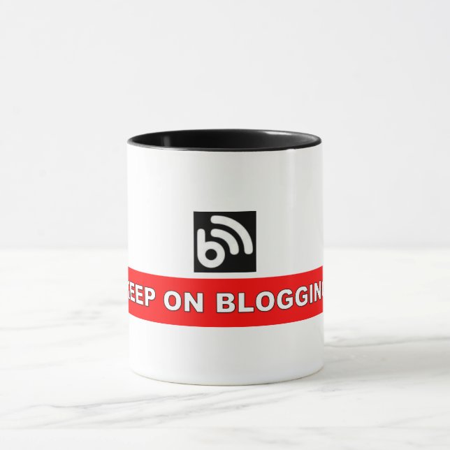 CONTINUEZ À BLOGUER DE LA Mug (Centre)