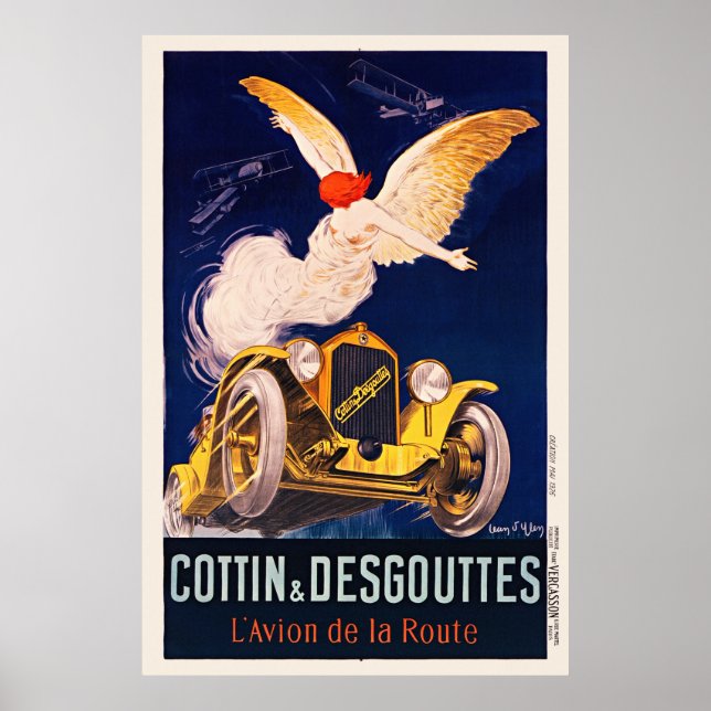 Contrat France Poster vintage 1922 (Devant)