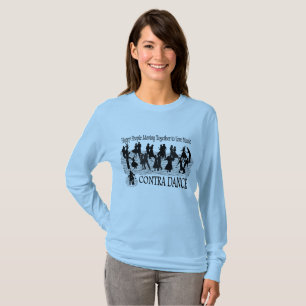 Contre la danse - le long T-shirt gainé des femme