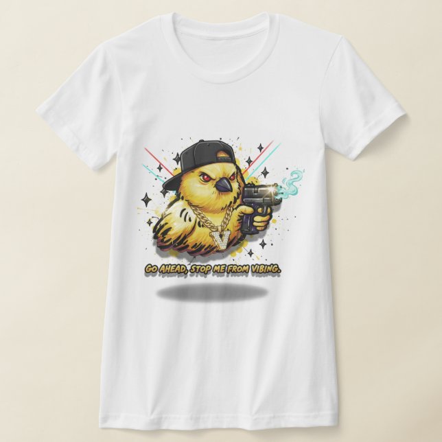 Contrôle de Vibe Canari : T-Shirt - Définitivement (Poser)