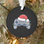 Contrôleur de jeu vidéo Noël Santa Hat Gamer<br><div class="desc">Contrôleur de jeu vidéo Noël Santa Hat Gamer</div>