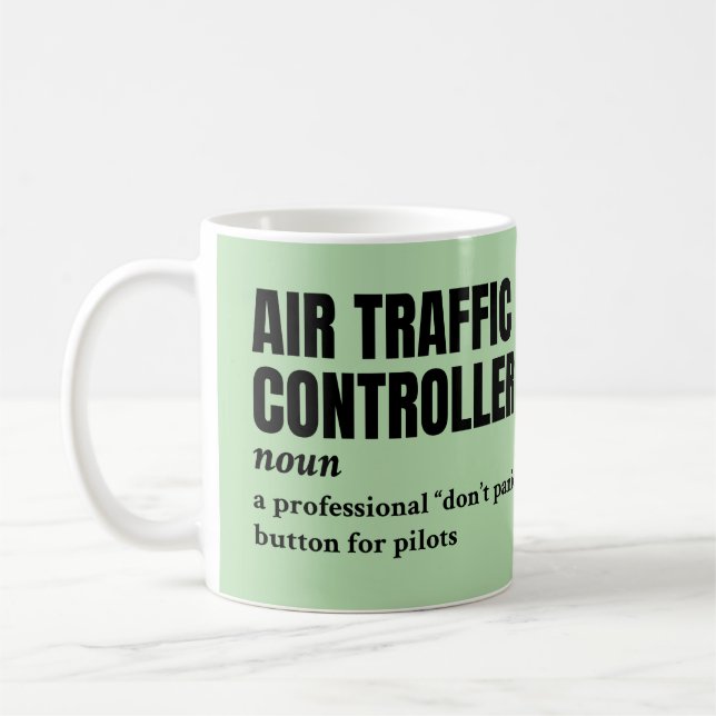 Contrôleur de la circulation aérienne - Mug de déf (Gauche)