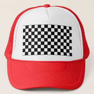 contrôleurs noirs et blancs de casquette de