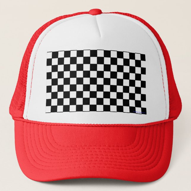 contrôleurs noirs et blancs de casquette de (Devant)