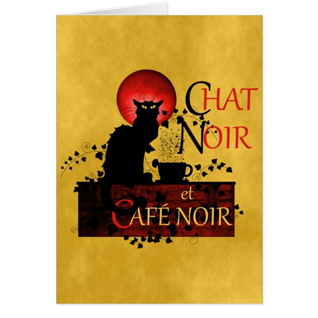 Conversation Noir et Café Noir (Devant)