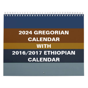 Convertisseur calendrier mural éthiopien 2024