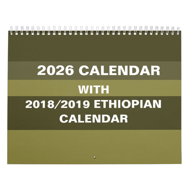 Convertisseur de calendrier éthiopien 2026 Choisis (Protection)