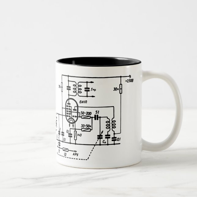 Convertisseur de fréquence ECH81 Mug (Droit)