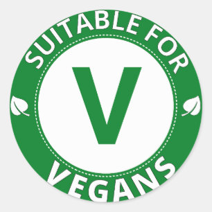 Convient pour Sticker Vegans