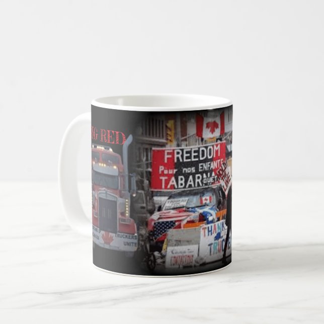 CONVOI CANADIEN Mug (Devant gauche)