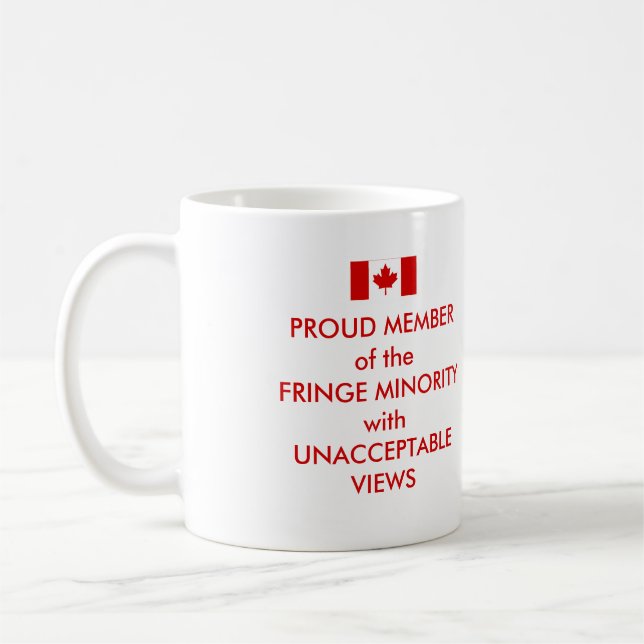 Convoi pour la liberté Canada Mug (Gauche)