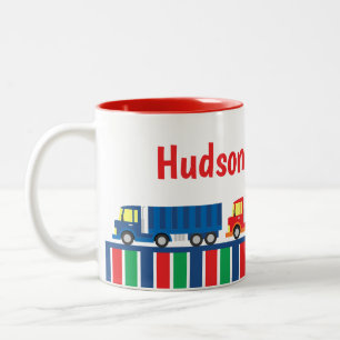 Convoi semi-camionnette Mug personnalisé