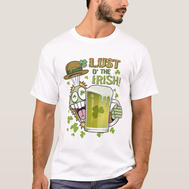 Convoitise O l'Irlandais ! T-shirt (Devant)