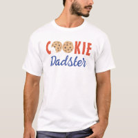 Cookie Dadster Colorful Papa T-shirt