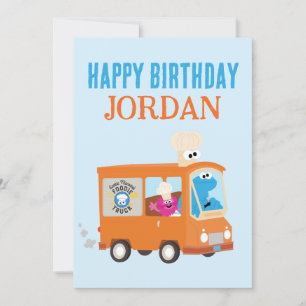 Cookie Monster Food Truck Joyeux anniversaire