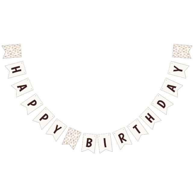 Cookie & Souris Anniversaire Fête Drapeaux (Tout)