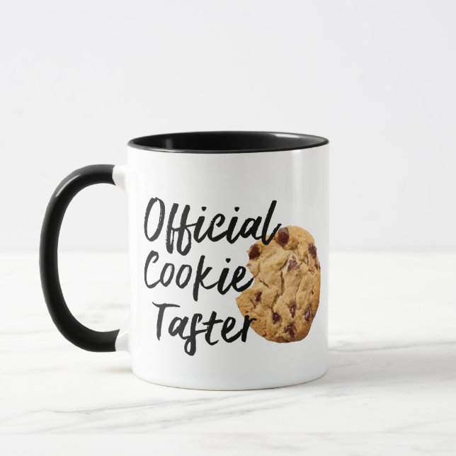 Cookie Taster Christmas Mug - Quirky Holiday Cadea (Gauche)