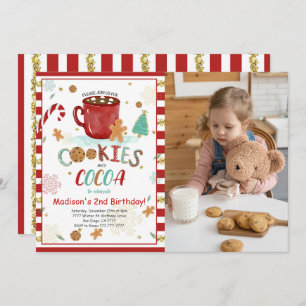 Cookies Anniversaire Photo Invitation