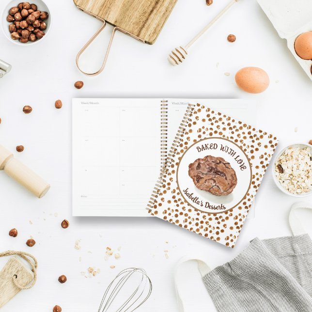 Cookies aux pépites de chocolat à l'aquarelle cuit (Créateur téléchargé)
