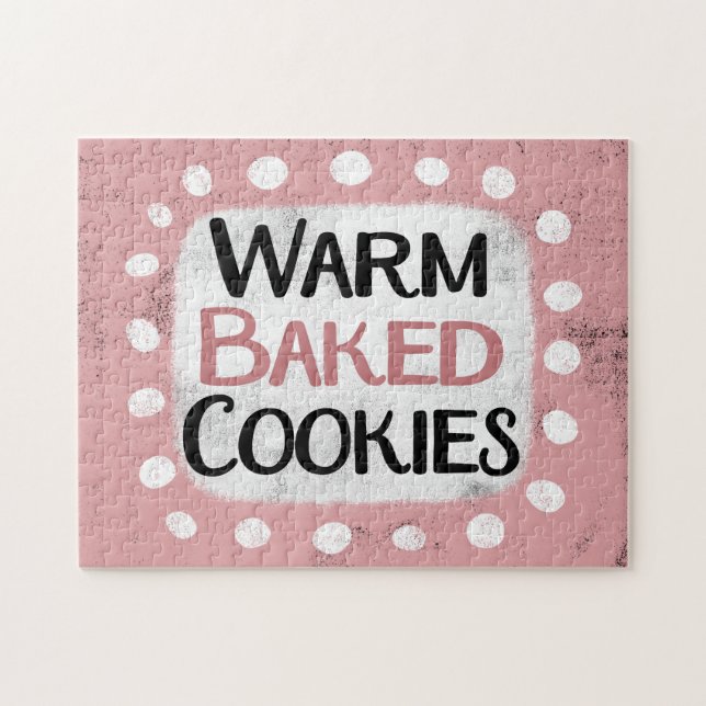 Cookies chauds cuits au four Jigsaw Puzzle (Horizontal)