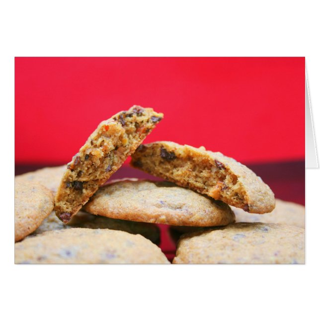 Cookies de grains entiers avec des Tidbits pulvéri (Devant Horizontal)