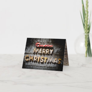 Cookies de Noël - Carte pliée 4x5 Noël