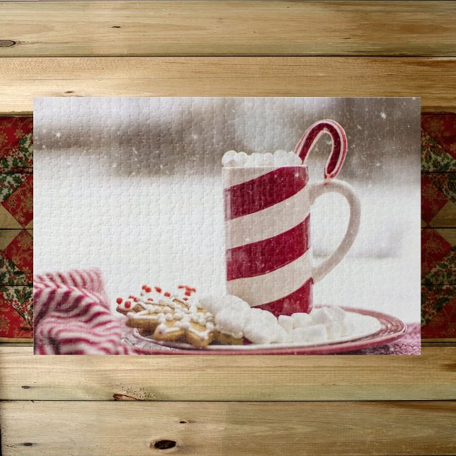 Cookies de Noël et puzzle de cacao chaud (Christmas Puzzle)