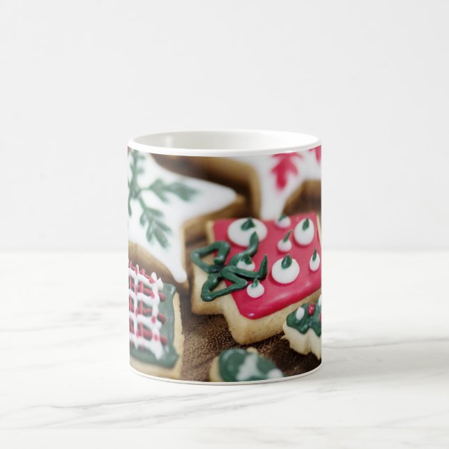 Cookies de Noël Mug café blanc (Centre)