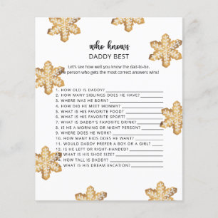 cookies de Noël Qui connaît le mieux DADDY