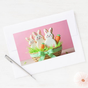 Cookies de Pâques Stickers Classic Round