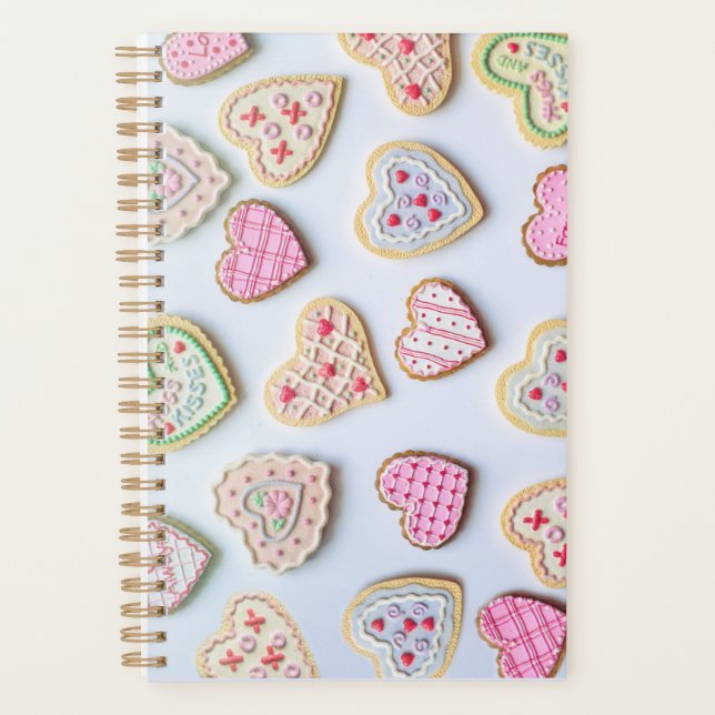 Cookies en forme de coeur pour la Saint-Valentin   (Devant)