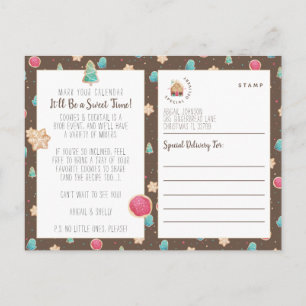 Cookies et cocktails de vacances Invitation de la 