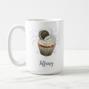 Cookies et crème cupcake mug